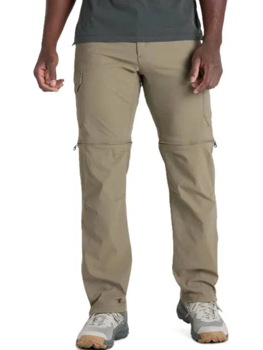 Kuhl Renegade Convertible Pants w/Stealth Zip Off System - Dk. Khaki - 40 x 30"